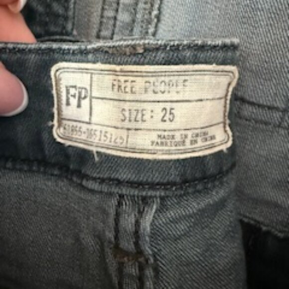 Free People Jean Overalls size 25 - Picture 2 of 5